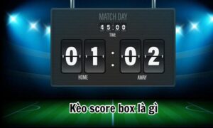 Kèo Score Box là gì? Kinh nghiệm chơi kèo Score Box cho Newbie