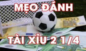 Hướng dẫn chi tiết chơi kèo tài xỉu 2 1/4 - Dễ thắng nhất mọi thời đại