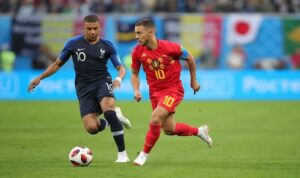 Lực lượng của hai đội Pháp vs Bỉ