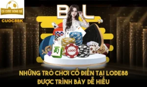 Những trò chơi cổ điển tại Lode88 được trình bày dễ hiểu